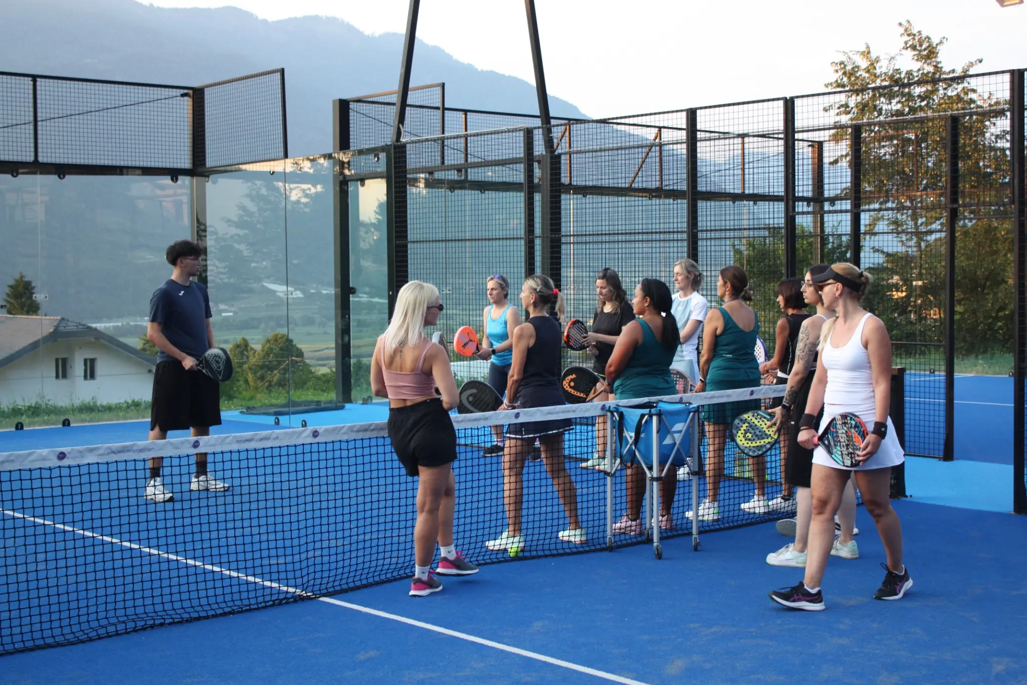 Lezione Lady del martedì sui campi di Villa Amicizia